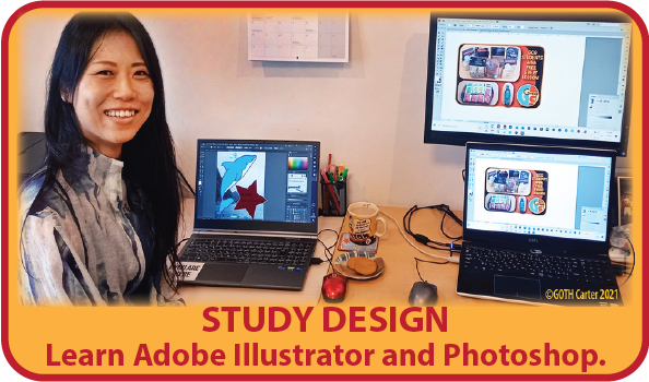 Study Design using Adobe Illustrator and Photoshop.